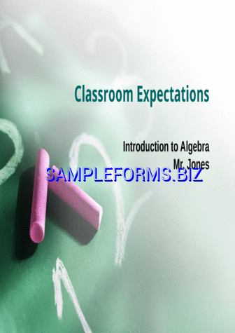 Classroom Expectations Presentation